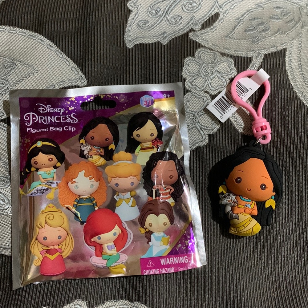 Disney Princess Figural Bag clip 👍 Pocahontas